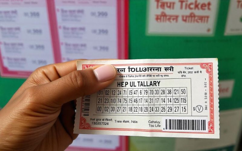 lottery ticket in india body image